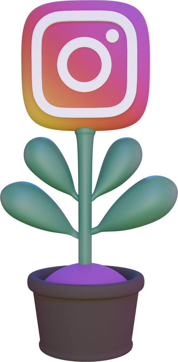 Instagram Growth Illustration